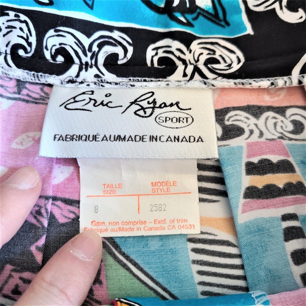 Eric Ryan Sport vintage button front high waisted skirt - Picture 12 of 14